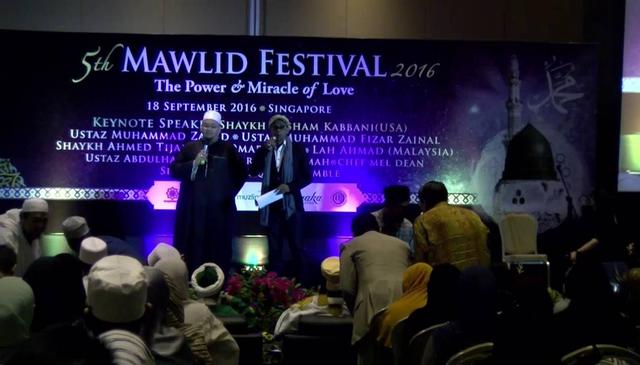 Grand Mawlid Celebration in Singapore - Entire event