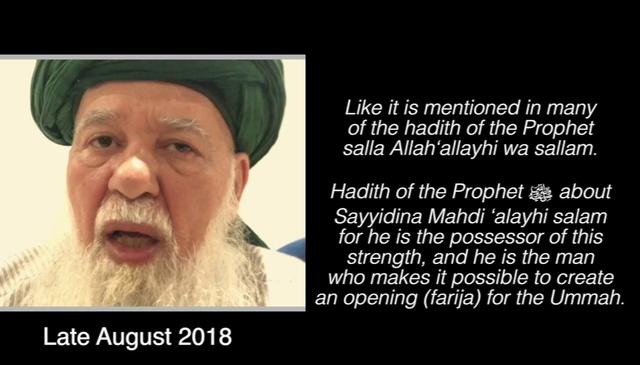 Message from Mawlana Shaykh Hisham Kabbani (with Translation)