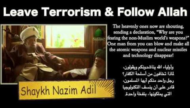 Leave Terrorism & Follow Allah (Onscreen Text)