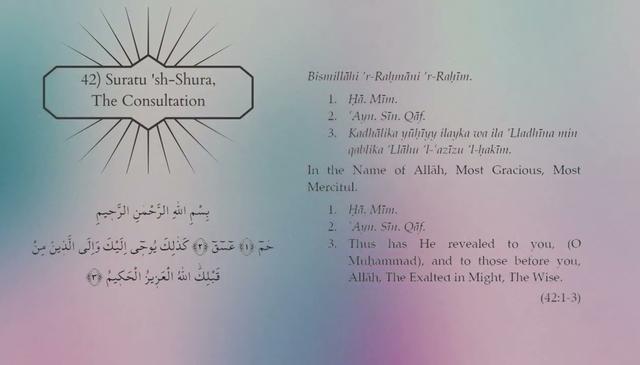 A Guide to Quranic Openings (Surahs 41-44)