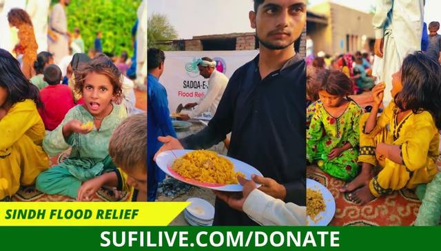 SUFILIVE SINDH FLOOD RESPONSE